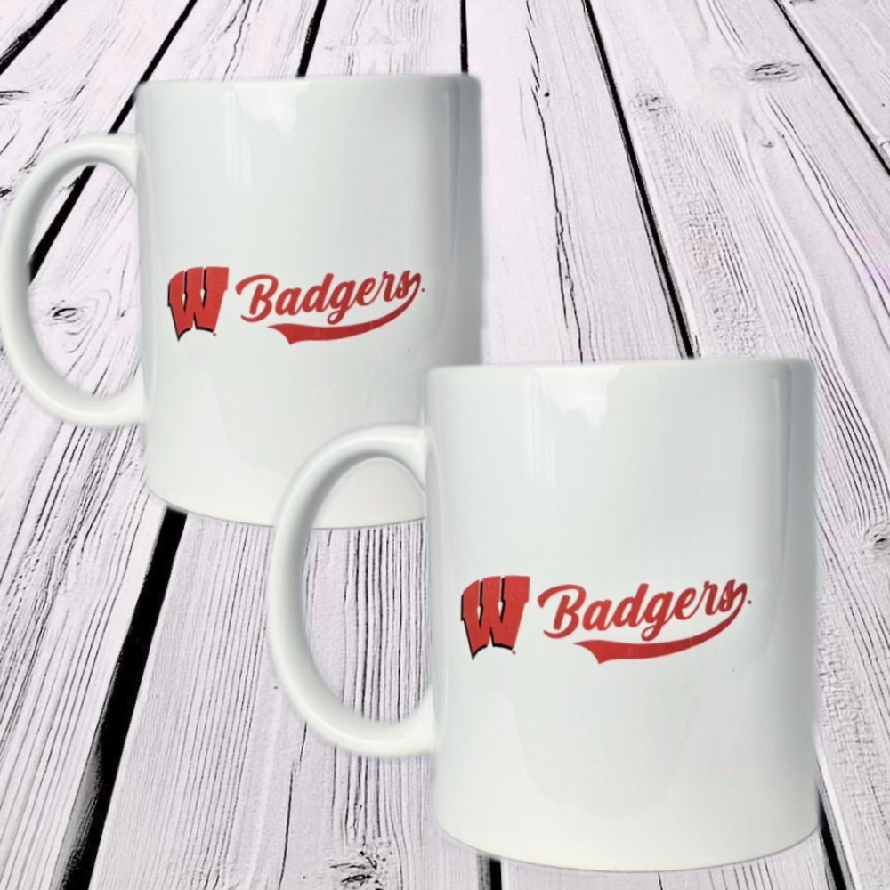 (2-Pack) Wisconsin Badgers Collector’s Mugs